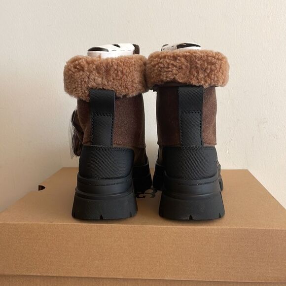 UGG Ashton Addie Boots Dark Earth USA Women Size 6.5/UK 4.5/EU 37.5 - Picture 9 of 13